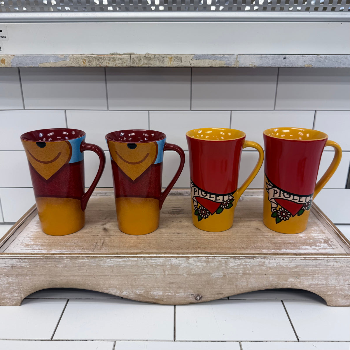 Disney Store Winnie the Pooh Piglet Mug Selection