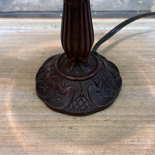 Dragonfly Tiffany Style Stained Glass Accent Lamp