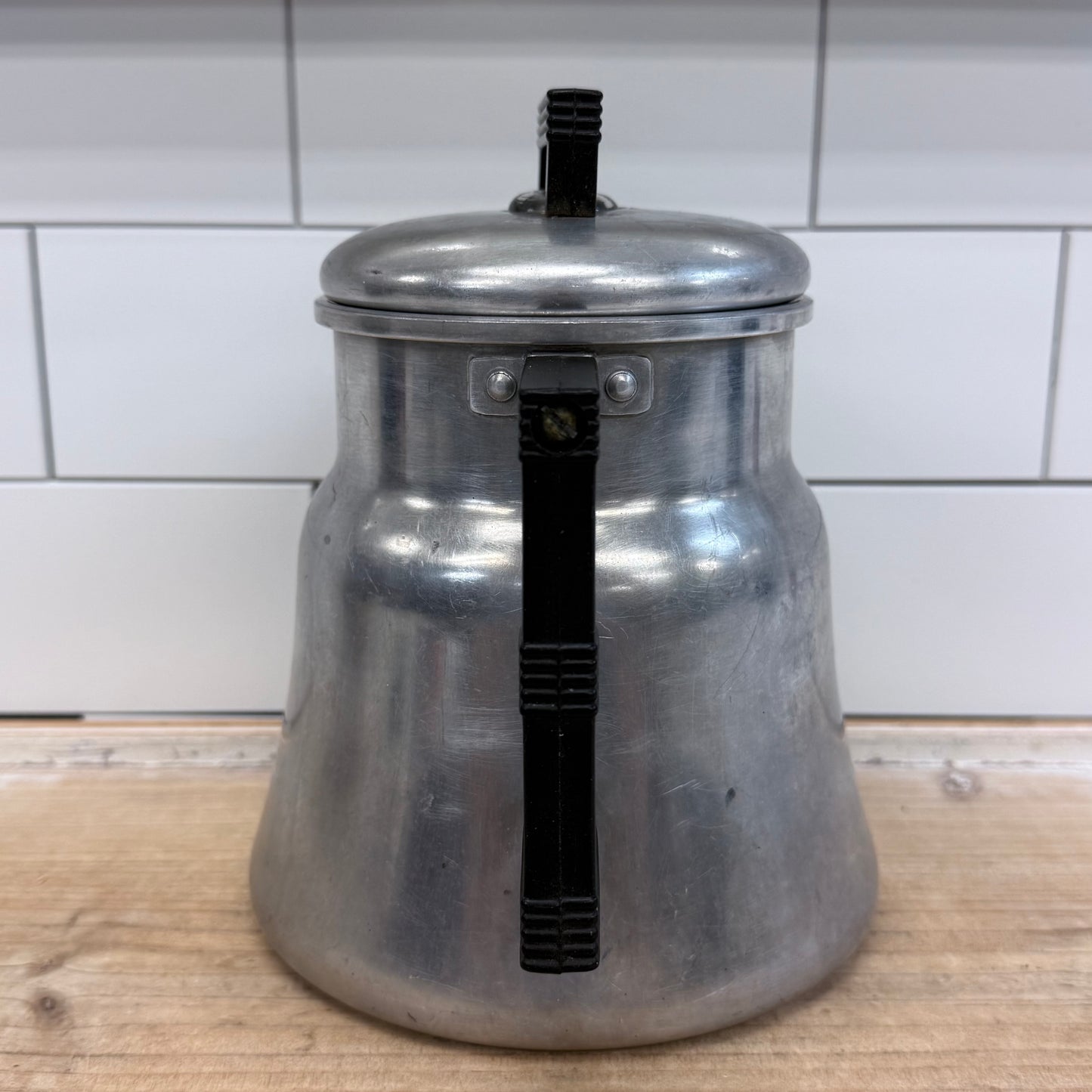 Wear-Ever #3008 Aluminum Coffee Percolator 1950s