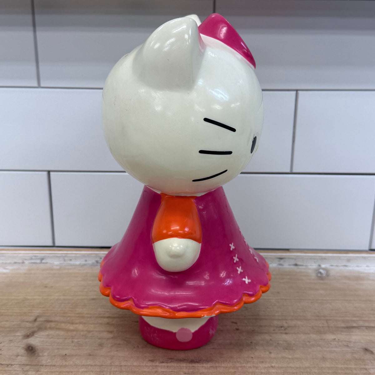 Hello Kitty Sanrio Figure Pink Orange Dress FAB Starpoint 2012