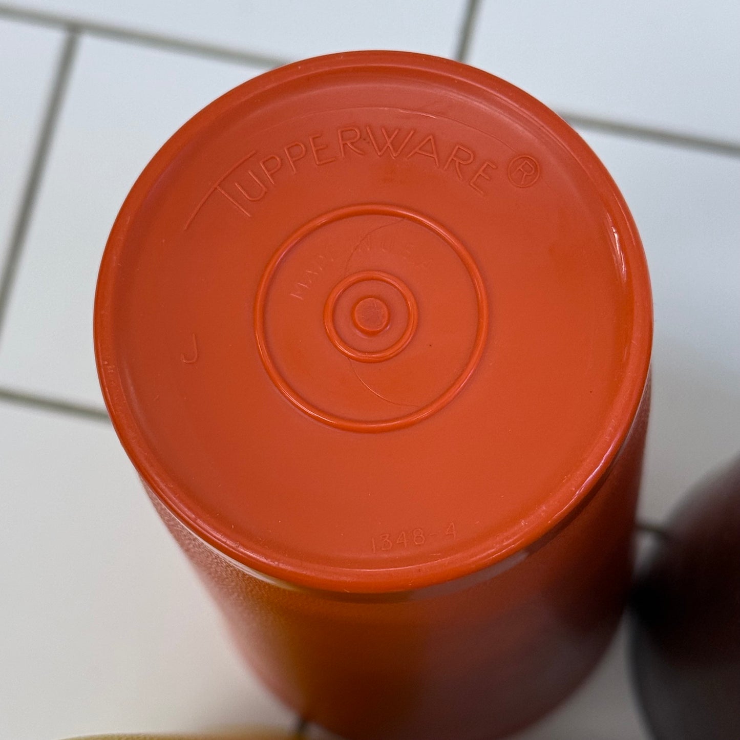 Vintage Tupperware 1970s Plastic Tumblers Set of 10