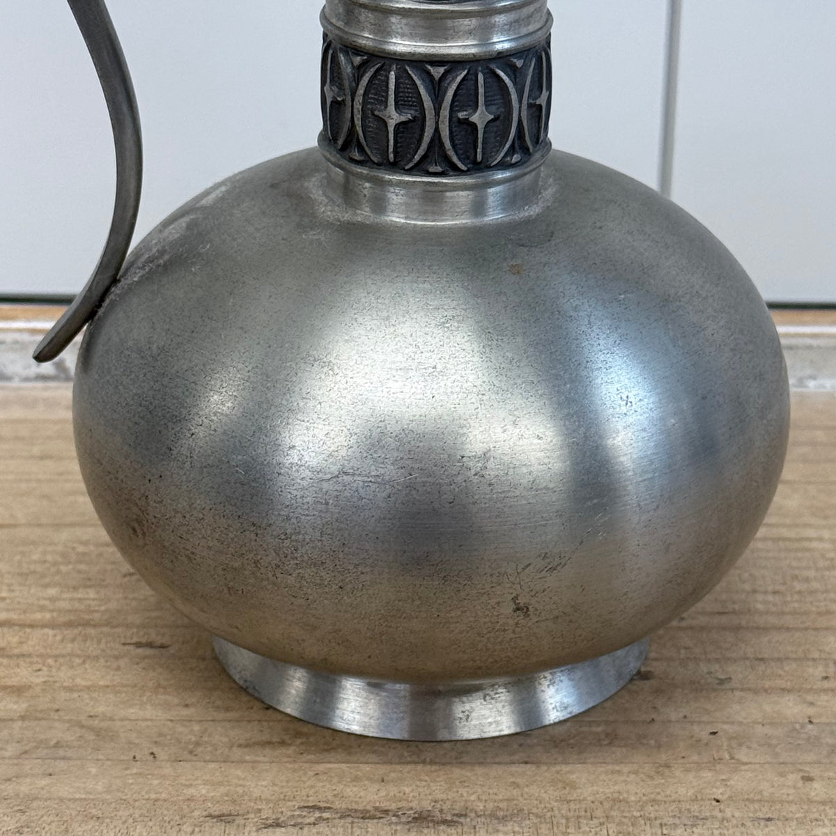 Haugrud Pewter Pitcher 1970s