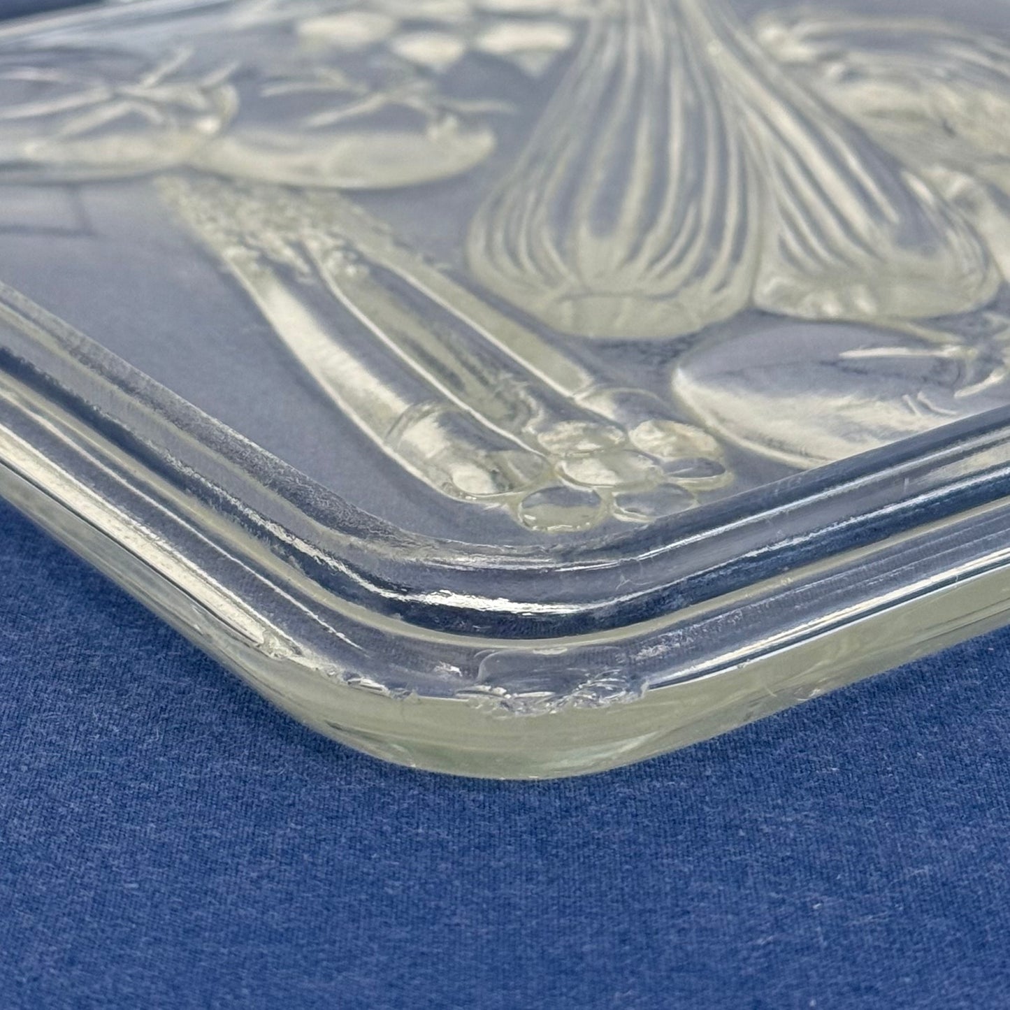 Anchor Hocking Garden Harvest Glass Refrigerator Dish & Lid