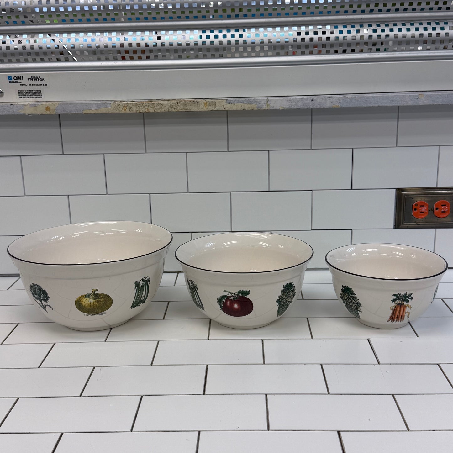 Pfaltzgraff Farmers Market Stoneware Kitchenware Set of 5