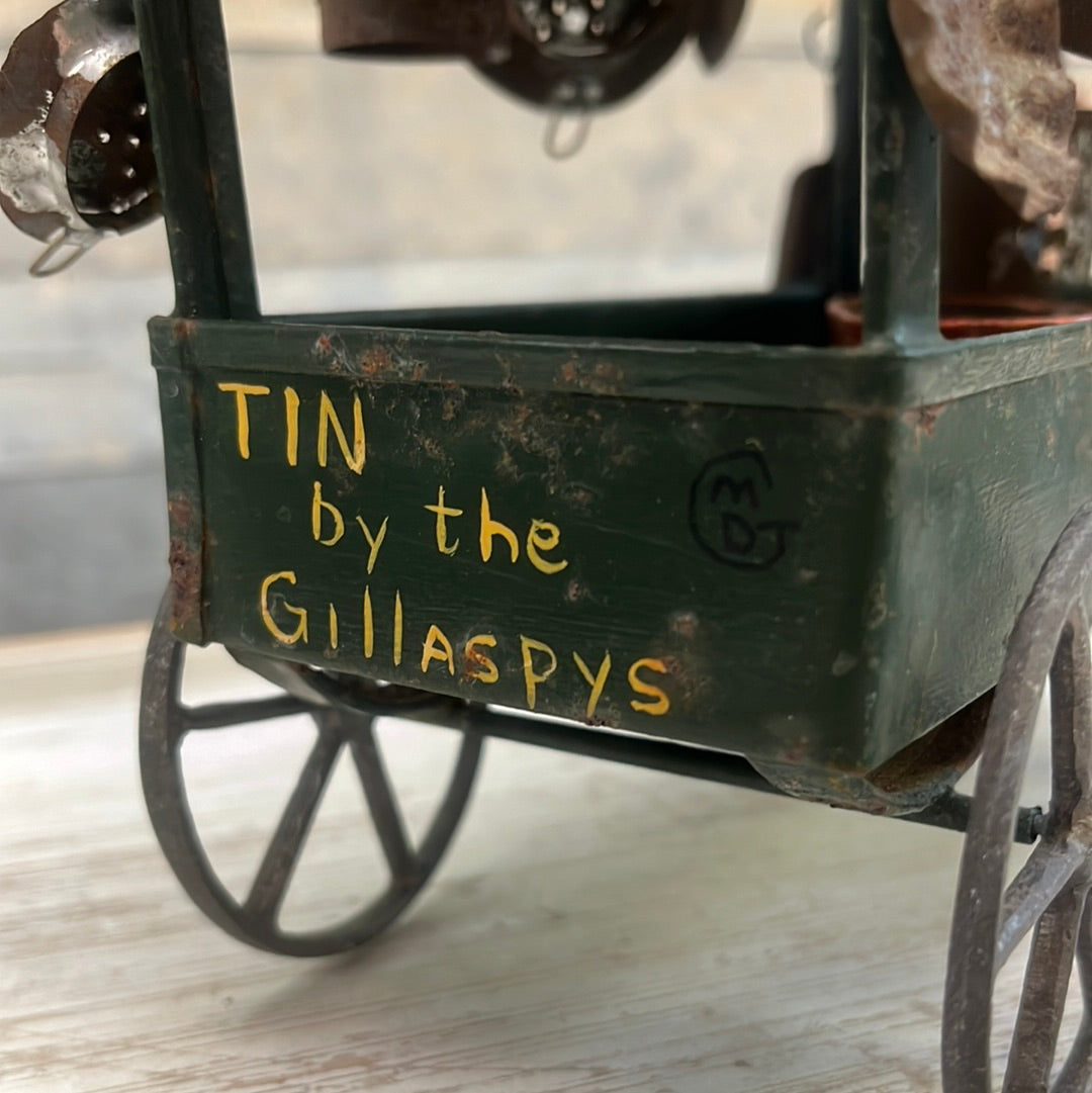 Tin by the Gillaspys Horse & Cart, 1994