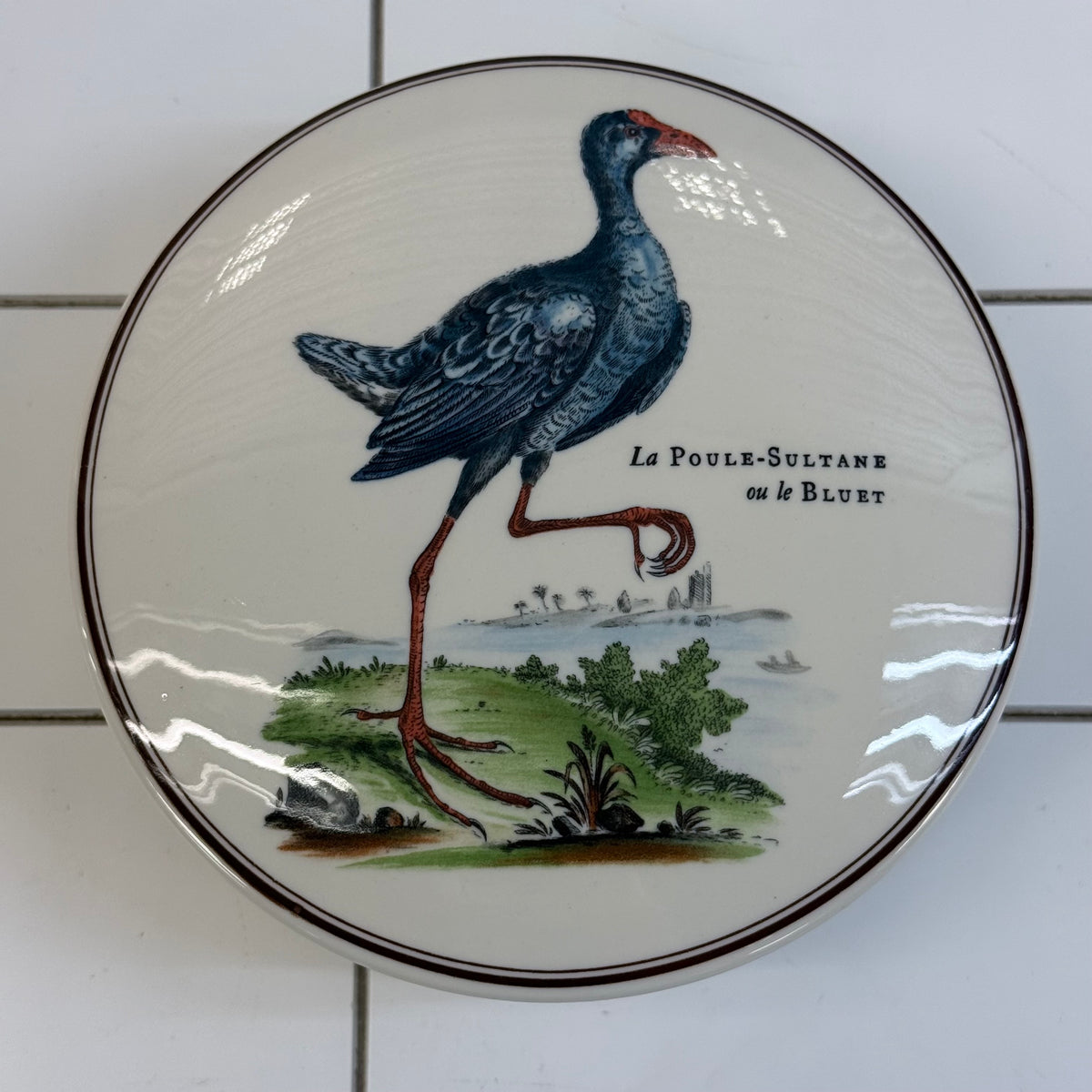 Villeroy & Boch Bird Porcelain Covered Dish Vintage
