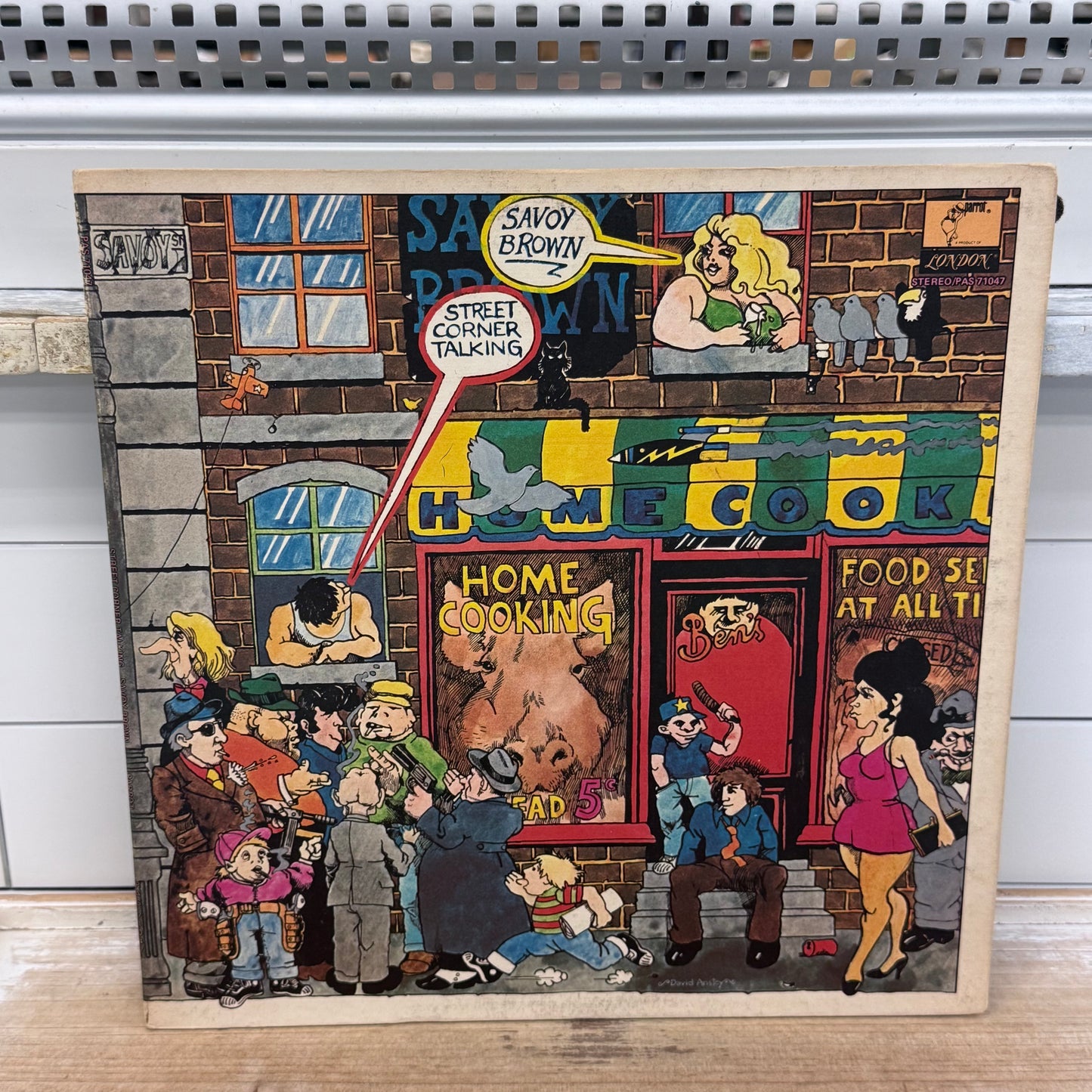 Savoy Brown Street Corner Talking Blues Rock Vinyl 1971 #PAS-71047