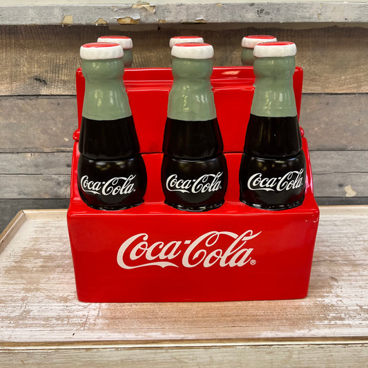 Gibson Coca Cola 6-Pack Cookie Jar