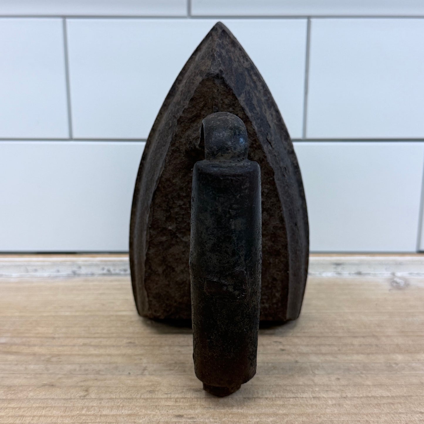 Cast Iron Sad Iron No. 7 Primitive c.1880s