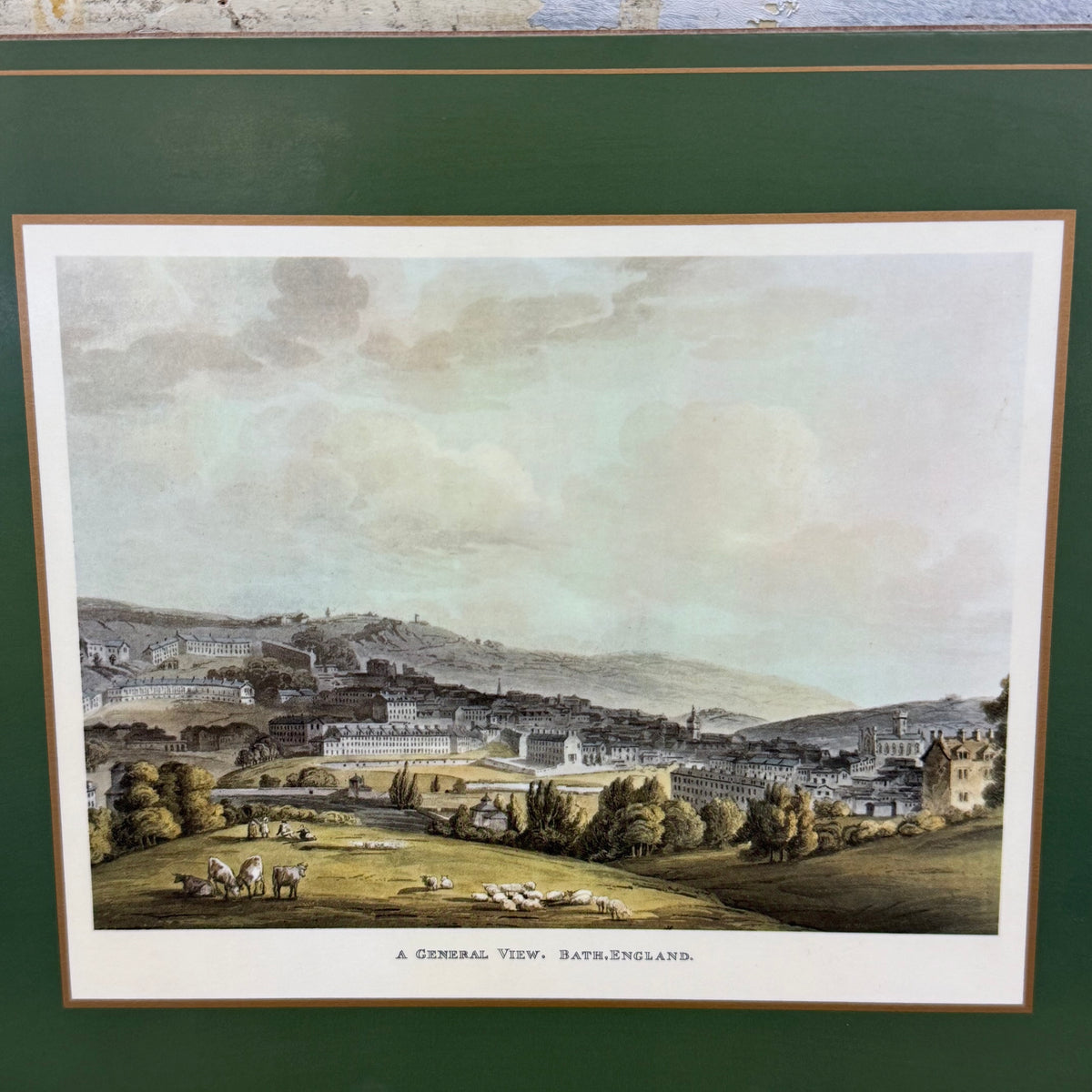 Pimpernel Bath England Cork Placemats Set of 6