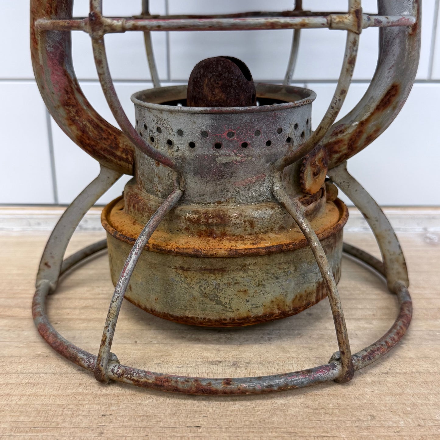 Dietz Vesta New York Central Railroad Kerosene Lantern Vintage
