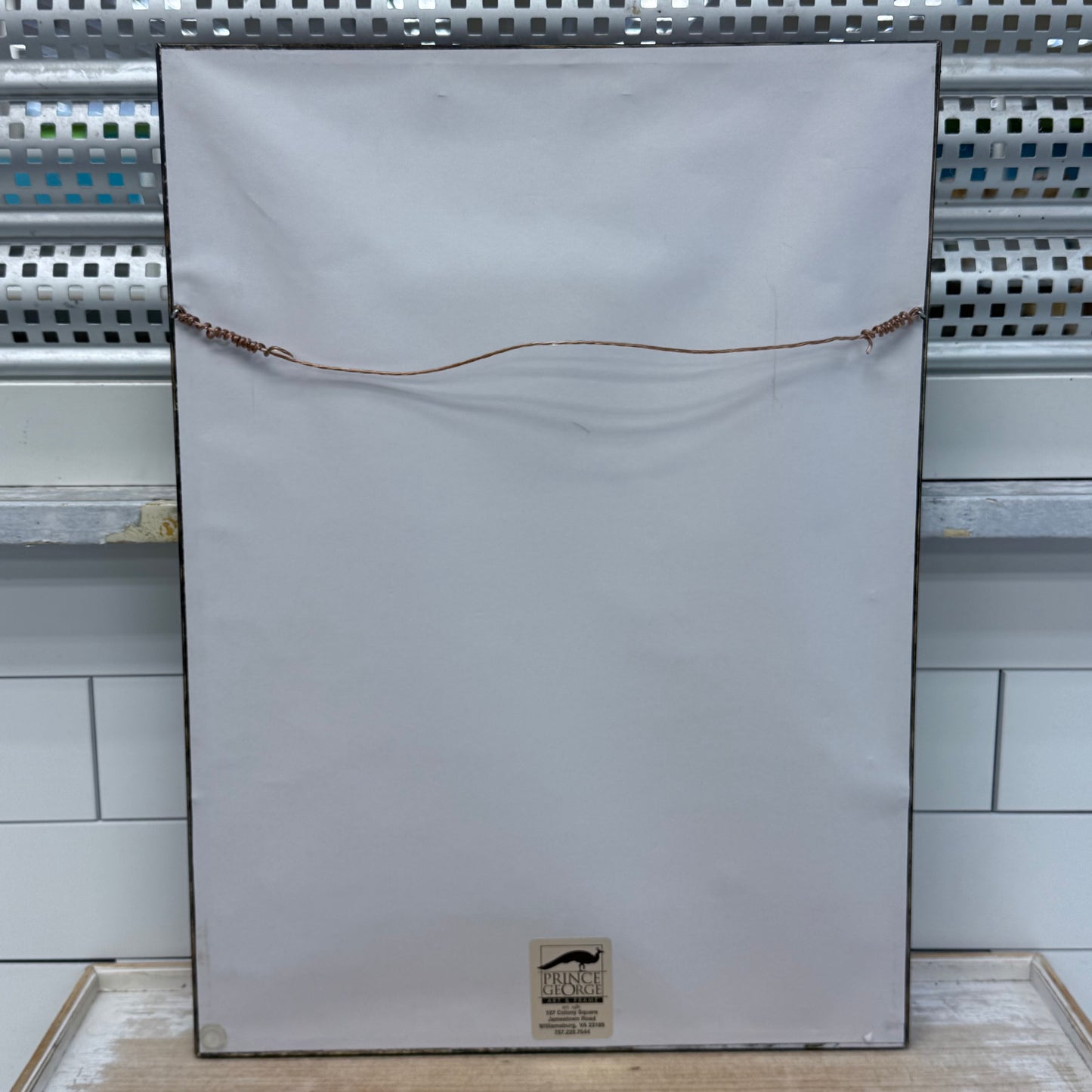 Colas Frères Maitres de Forge Print Ad, Framed