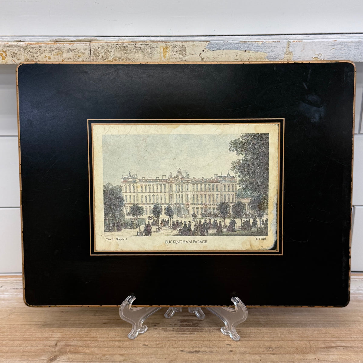 Vintage London Landmark Prints Buckingham Palace Set of 4