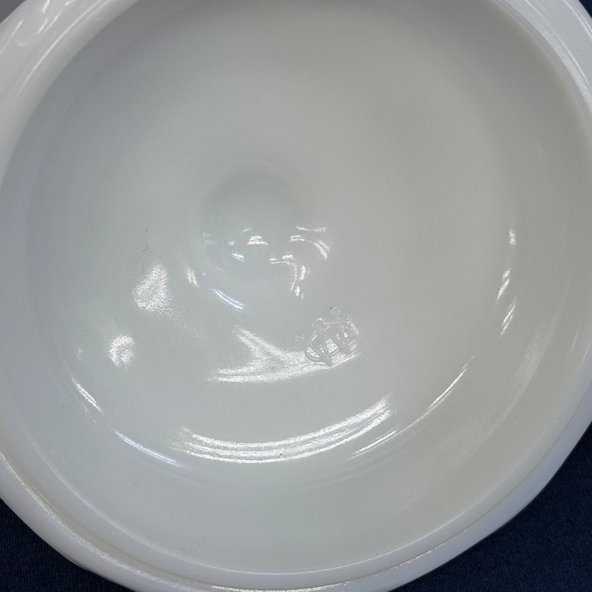Westmoreland Milk Glass Compote & Canister