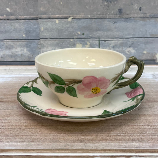 Franciscan Desert Rose Teacup and Saucer