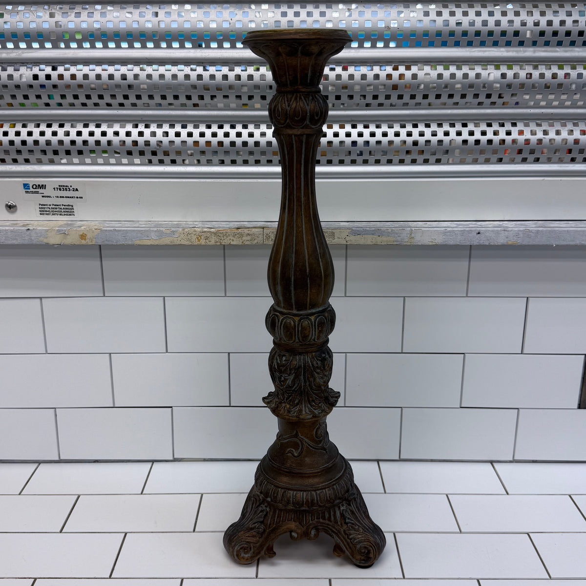 Fitz & Floyd Ornate Pillar Candle Holders Set of 3
