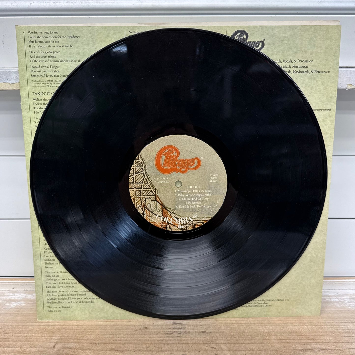 Chicago XI Vinyl Record LP 1977