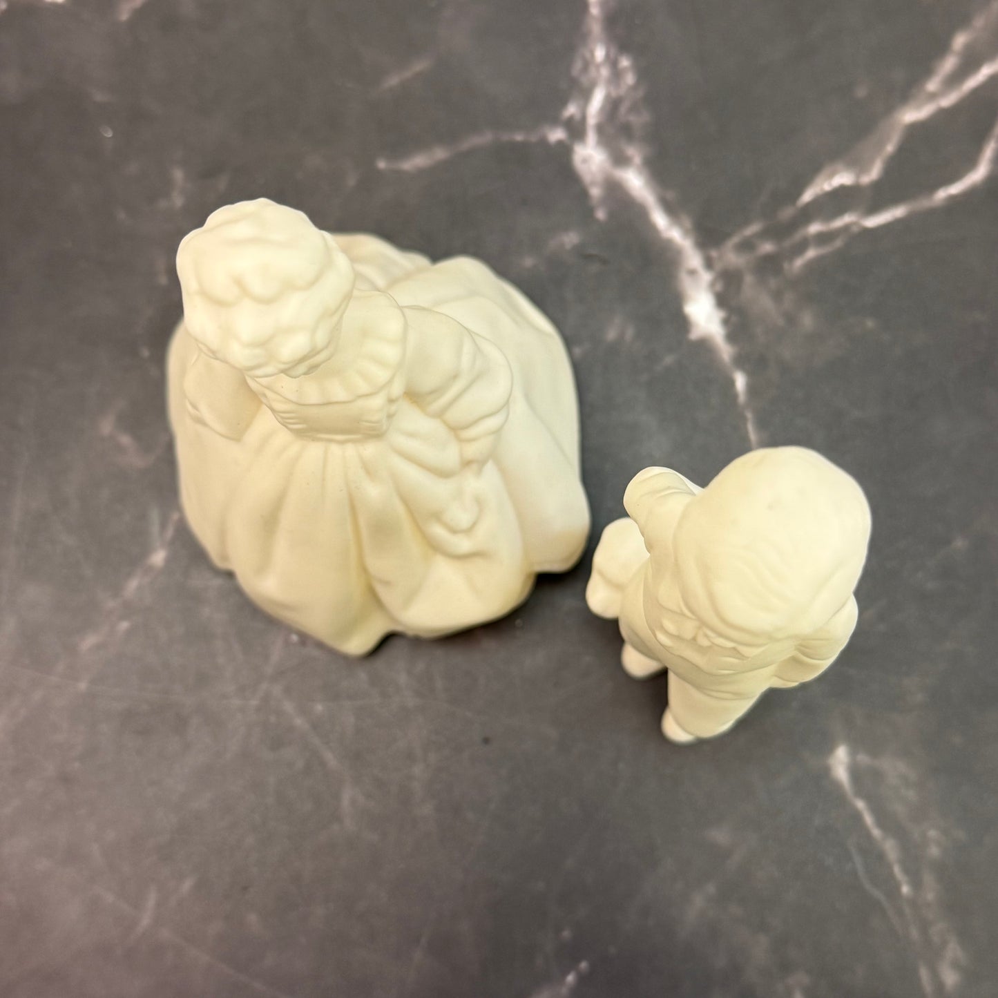 House of Litz Kathie & Donnie Bisque Figurines, Set of 2