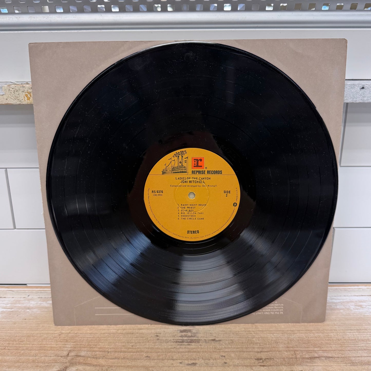 Joni Mitchell Ladies of the Canyon Vinyl Record LP 1970 #RS6376