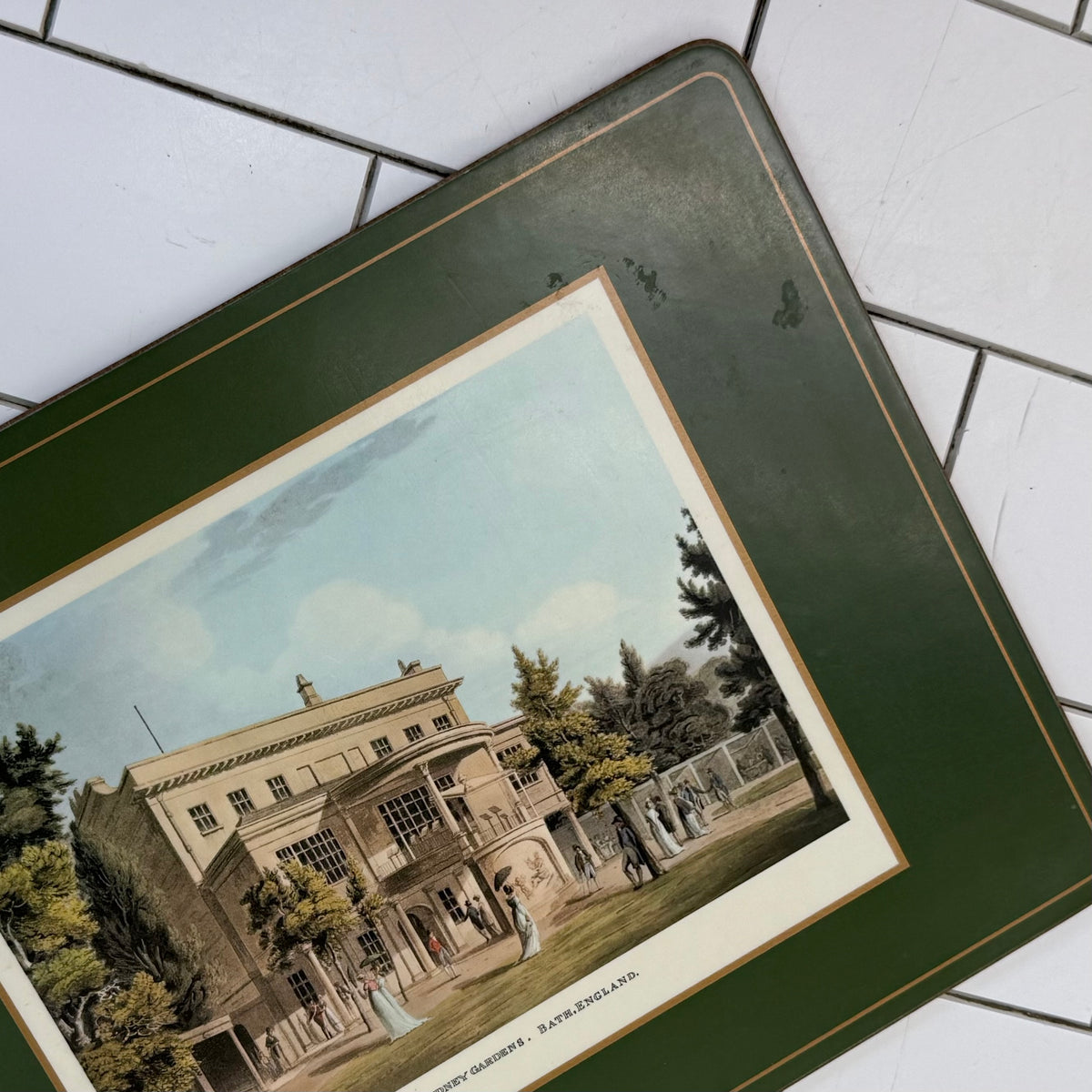 Pimpernel Bath England Cork Placemats Set of 6