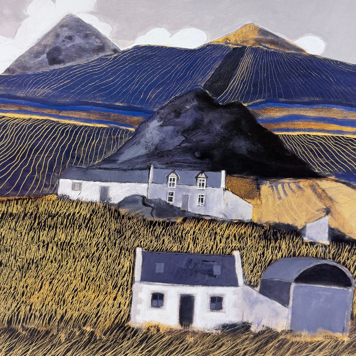 David Humphreys Eigg Signed Numbered Limited Edition Art Print 20/100