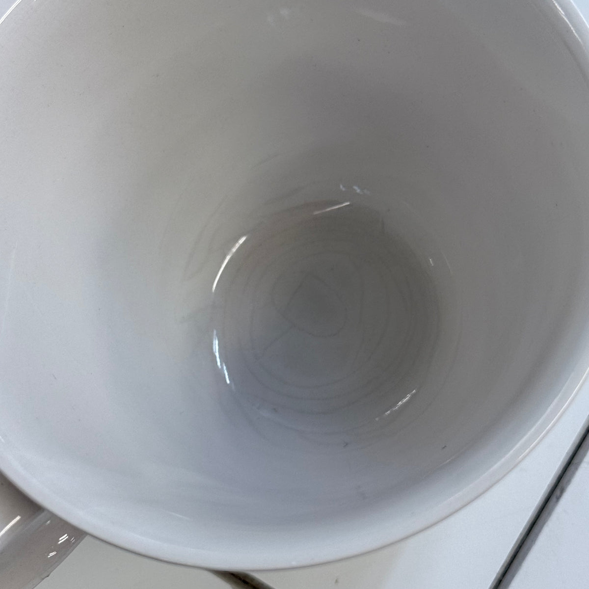 Franciscan It's A Breeze Teacup & Saucer Set of 4