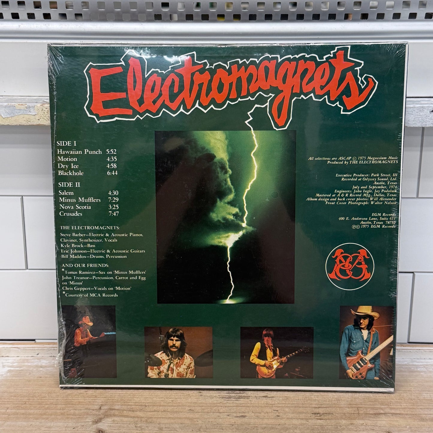 Electromagnets Self Titled Sealed Vinyl Record LP 1975 #EGM1001