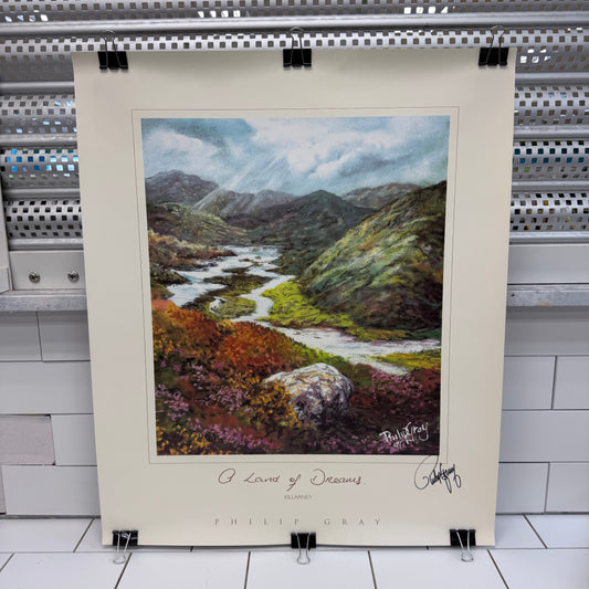 Philip Gray Signed Art Print A Land of Dreams Coastal