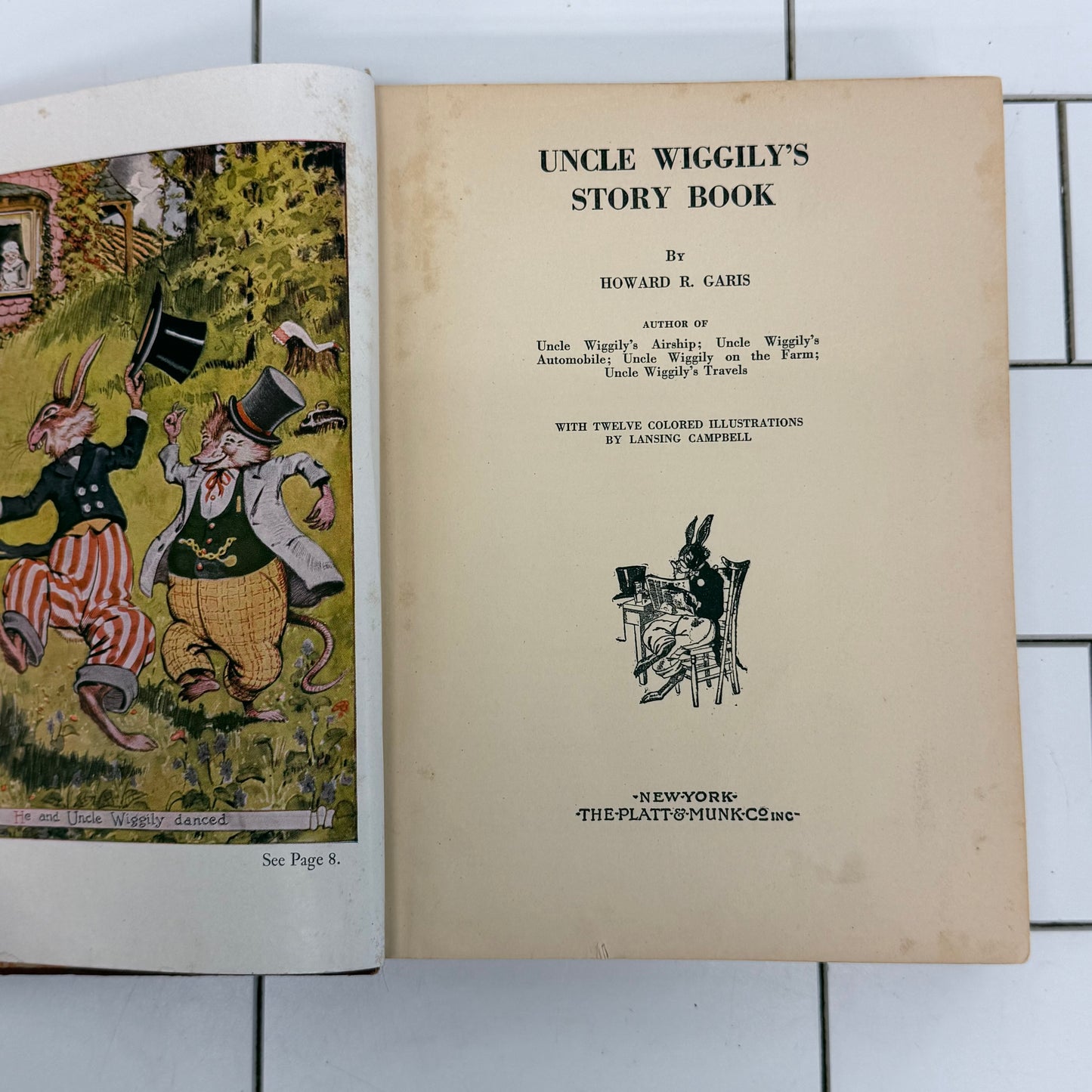 Vintage Children’s Book Set of 7, 1890s-1950