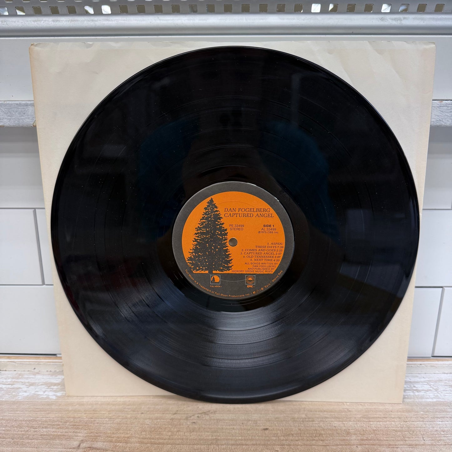 Dan Fogelberg Captured Angel Vinyl Record, 1975