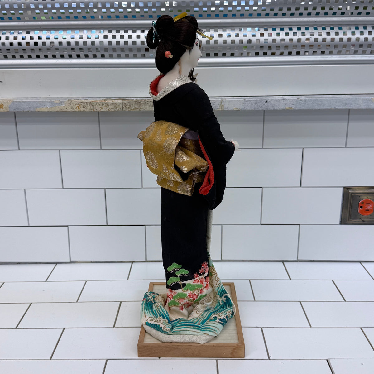 Japanese Doll in Acrylic Display Case