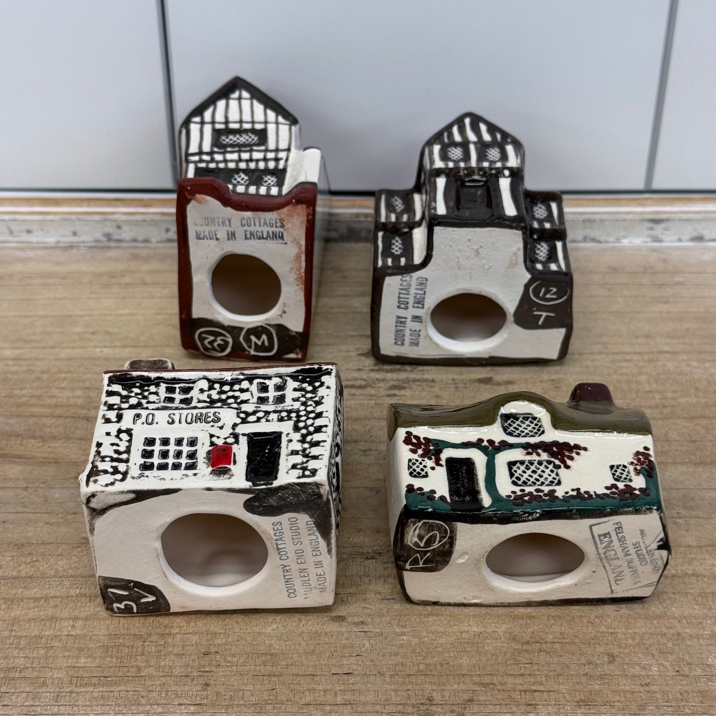 Mudlen End Studio Country Cottage Collection Lot of 4