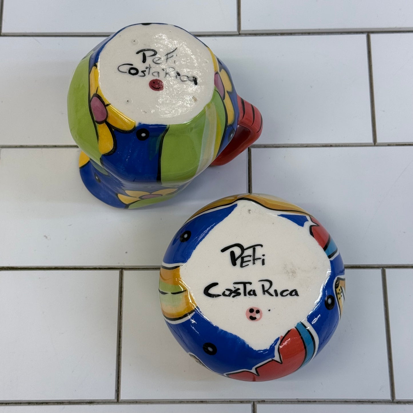 Pefi Costa Rica Signed Studio Art Pottery Selection