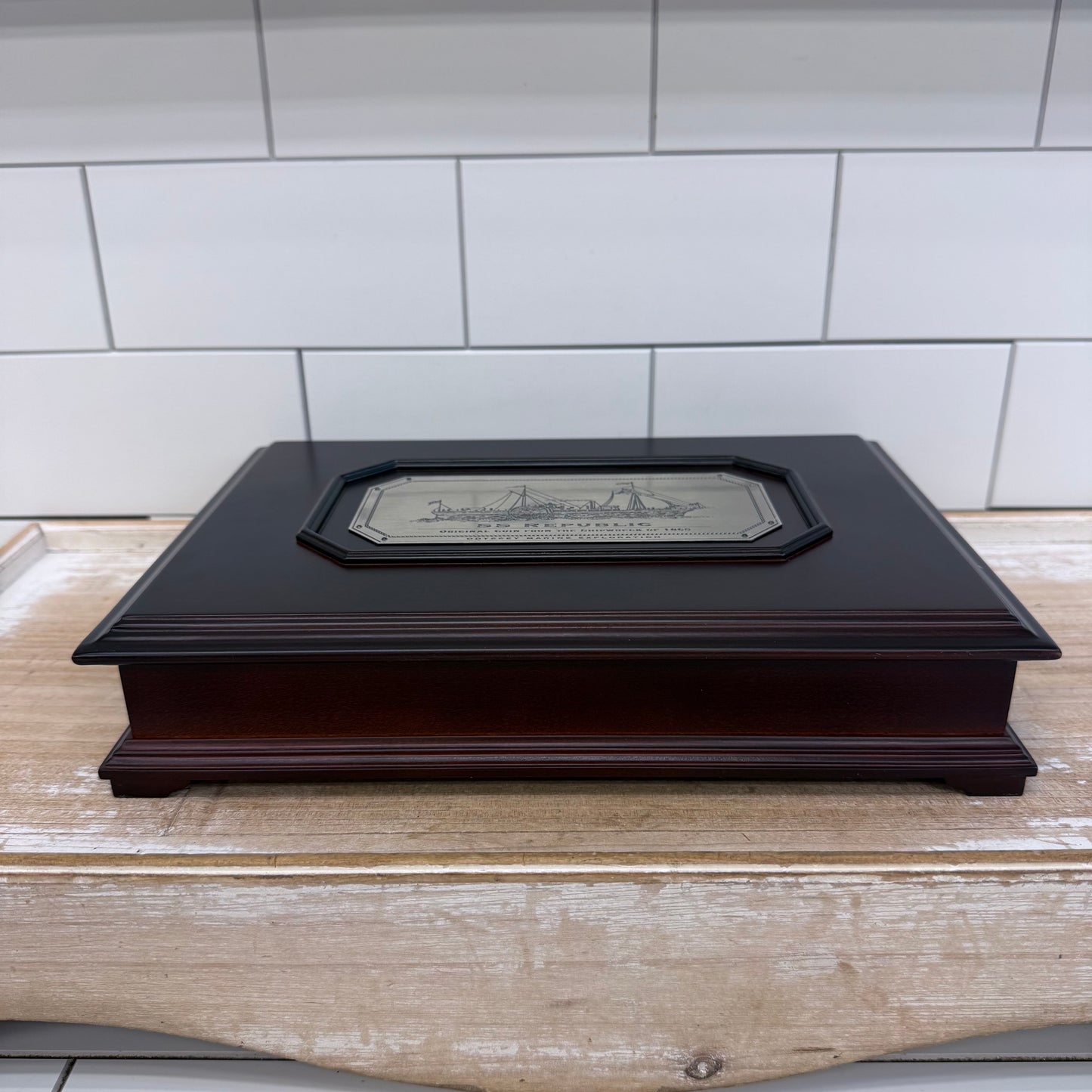 SS Republic Shipwreck Presentation Display Box