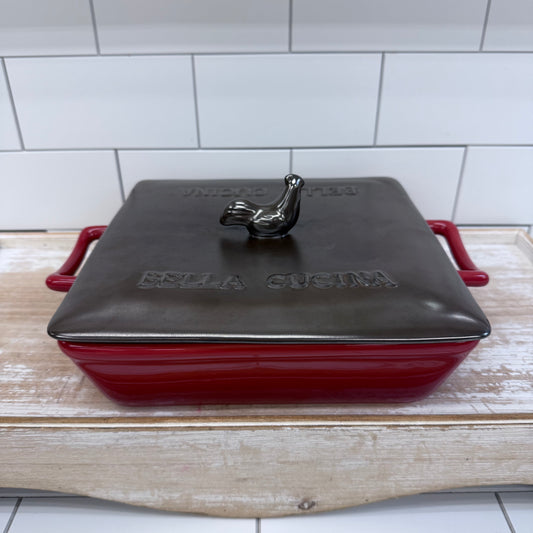 3G Imports Bella Prima Cucina Casserole Dish, Ceramic