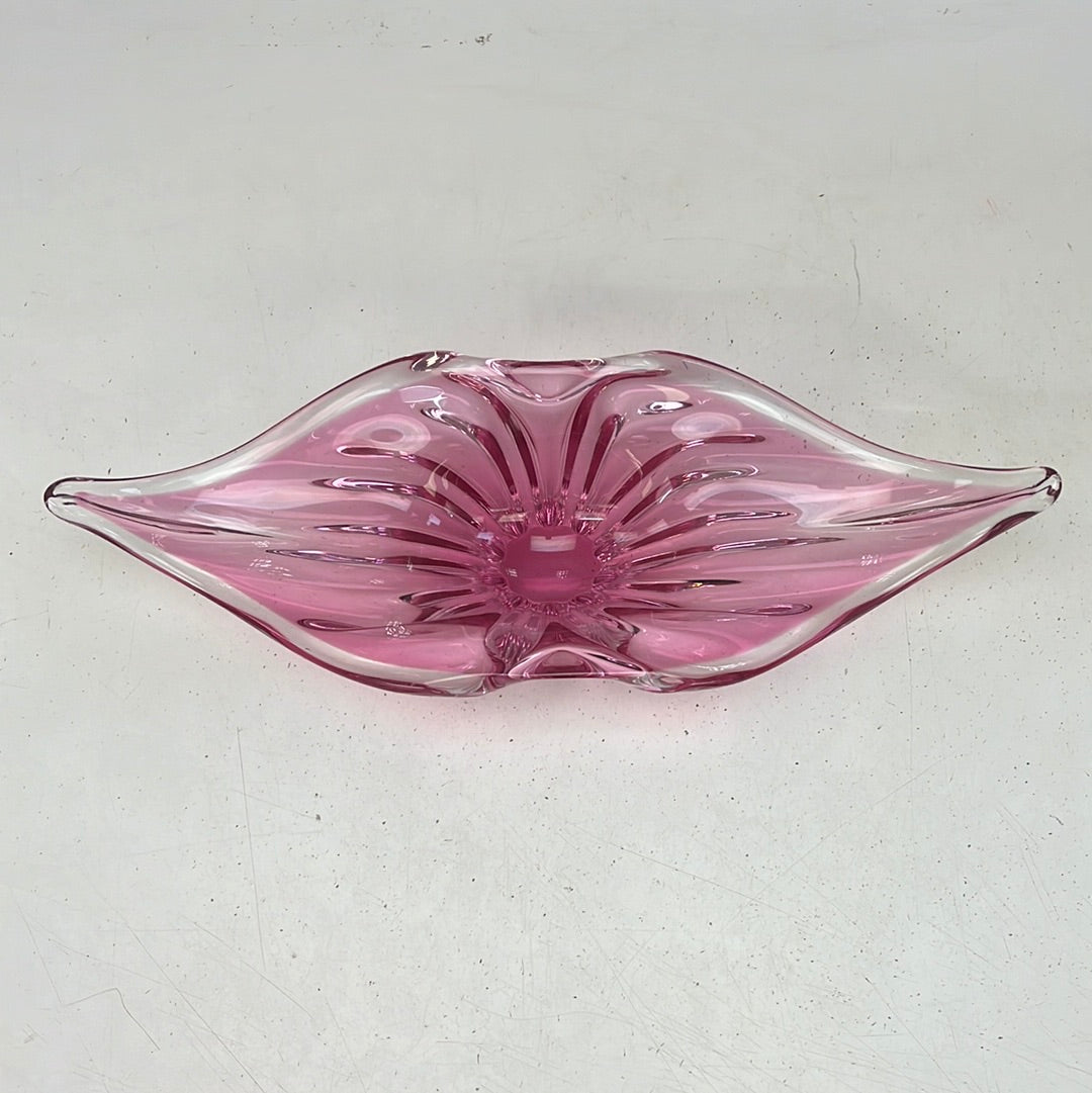 Mid-Century Murano Style Art Glass Centerpiece