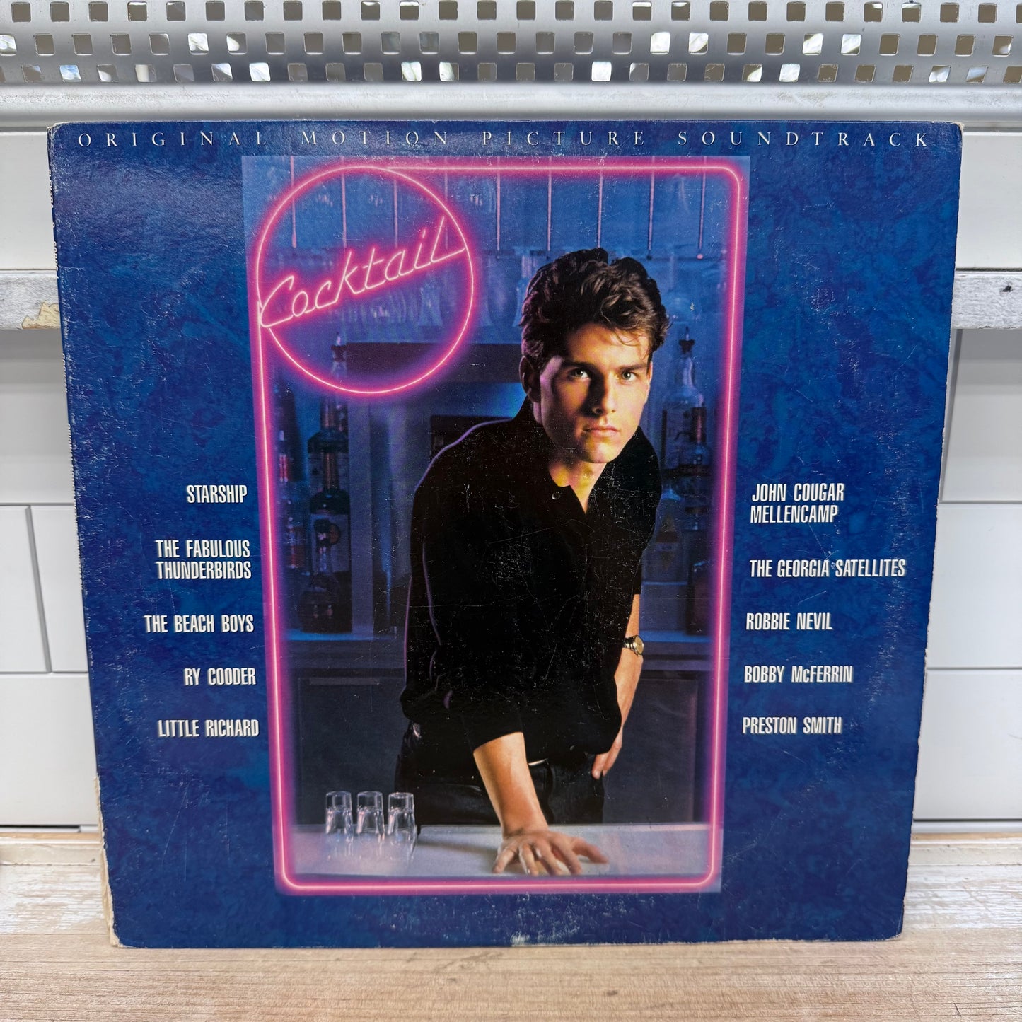 Cocktail Original Motion Picture Soundtrack Vinyl Record, 1988