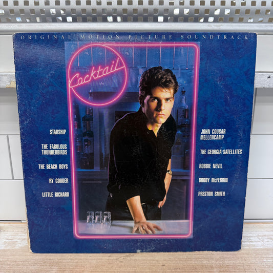 Cocktail Original Motion Picture Soundtrack Vinyl Record, 1988