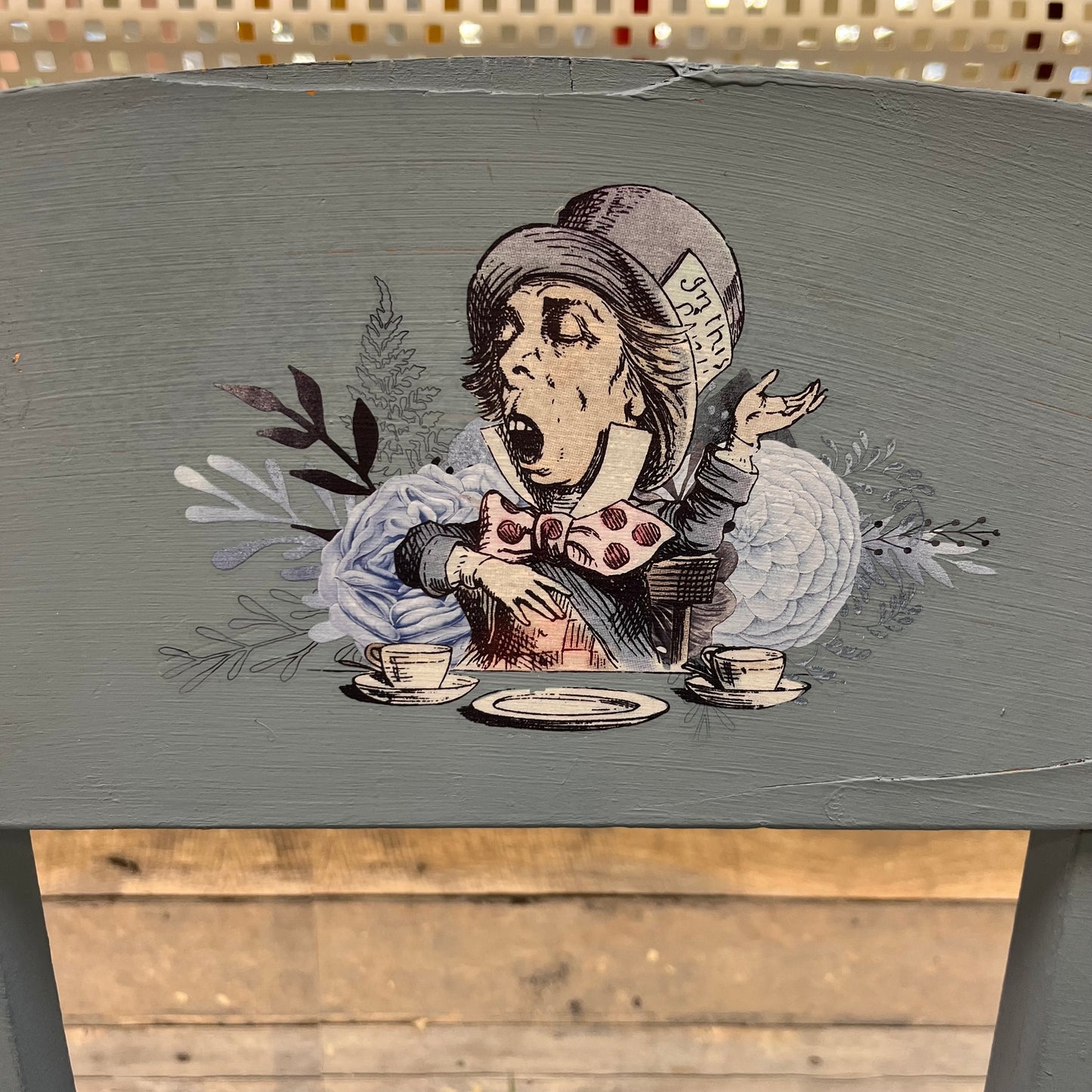 Alice in Wonderland Themed Chair