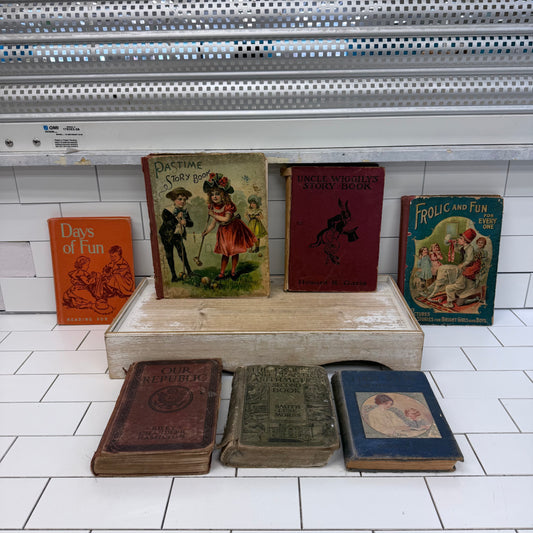 Vintage Children’s Book Set of 7, 1890s-1950