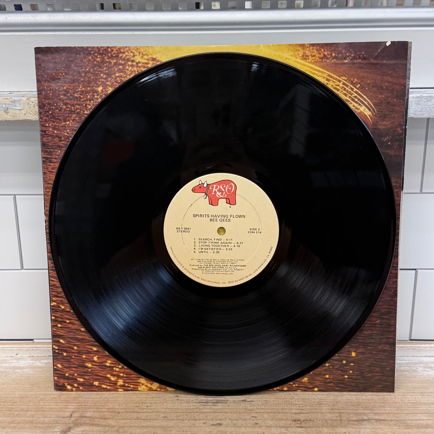 Bee Gees Spirits Having Flown Vinyl Record LP 1979 #RS-1-3041