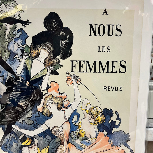 A Nous Les Femmes Revue Guillaume Advertisement Print