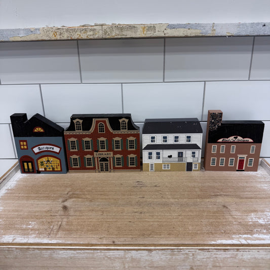Cat's Meow Village Shelf Sitters Lot 19 Signed 1983-1995