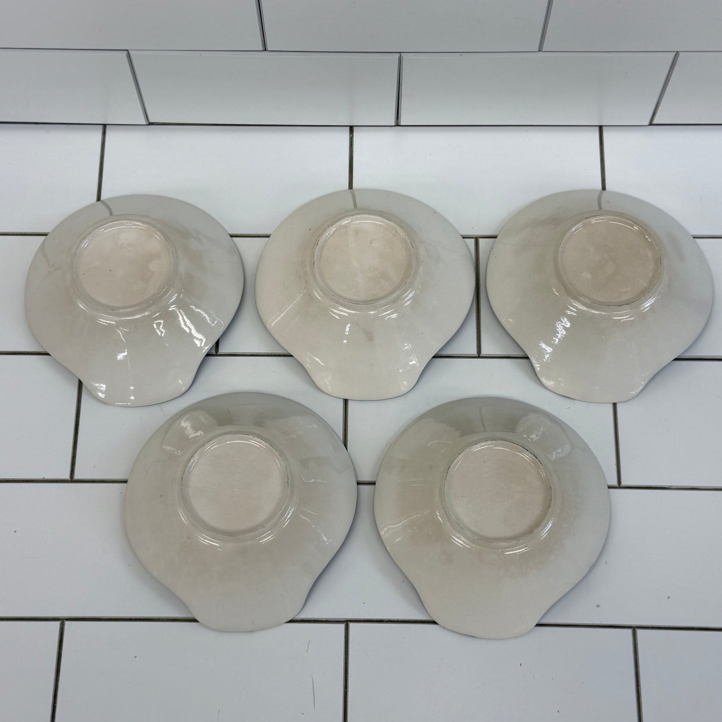 Japanese Karako Donabe Cooking Pot & Rice Bowls Set Transferware