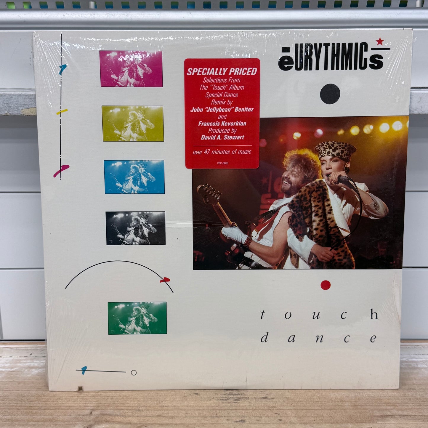 Eurythmics Touch Dance Vinyl Record LP Sealed 1984 #CPL1-5086