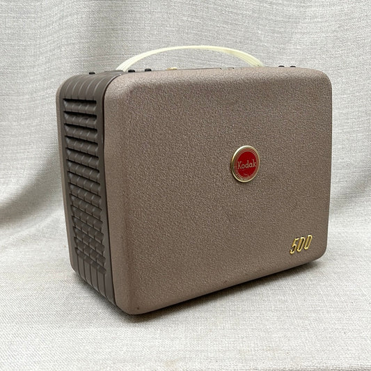 Vintage KODAK 8mm Brownie 500 Movie Projector Portable Case