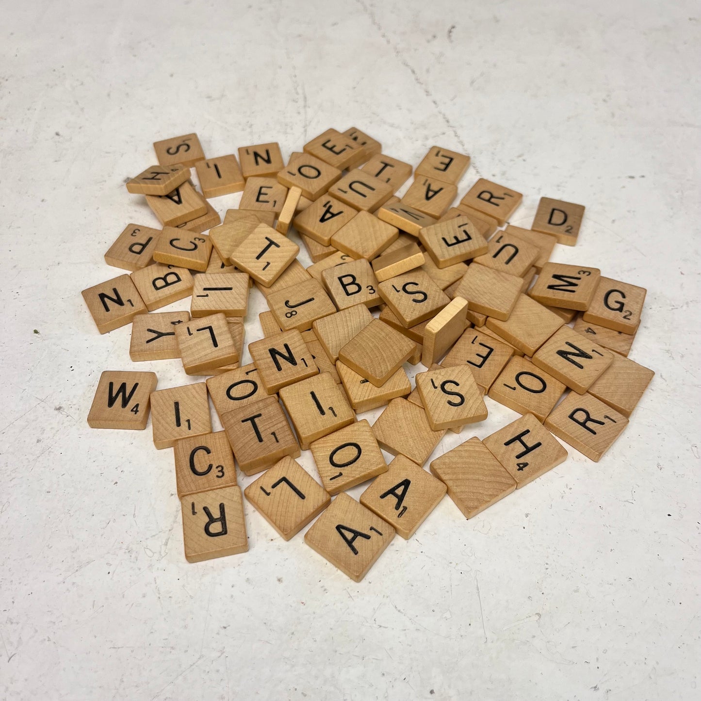 Selchow & Righter Wood Scrabble, 1950s