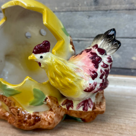 Chicken Ceramic Wall Pocket