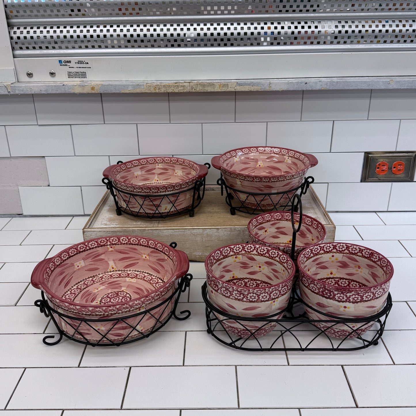 Temp-tations Old World Bakeware Set with Caddies