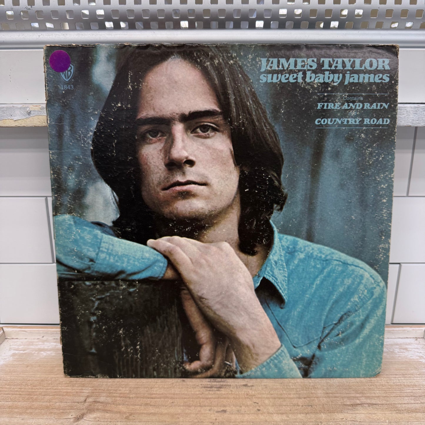 James Taylor Sweet Baby James Vinyl Record LP 1970 #WS 1843